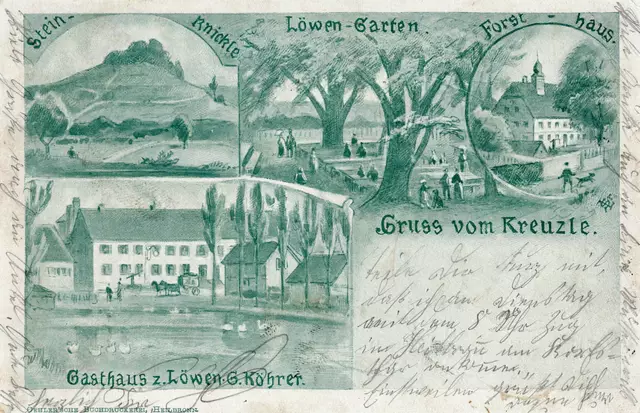 Gruß aus Kreuzle 1901 | Foto: Peter Dietrich