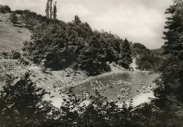 Freibad Maienfels ca. 1960 | Foto: Peter Dietrich