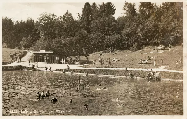 Freibad Wüstenrot ca. 1930 | Foto: Peter dietrich 