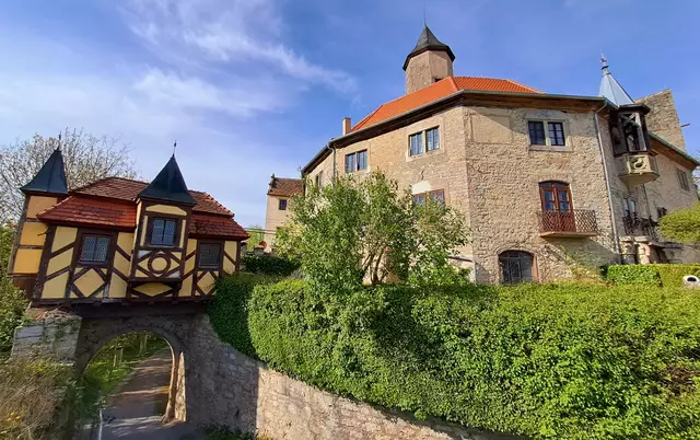 Burg Krautheim als Etappenziel und Abschlussrast | Foto: Andreas Odey