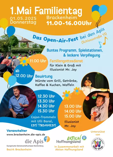 Der Familientag am 1. Mai bei den Apis in Brackenheim begeistert jedes Jahr Groß und Klein, die Familien stehen im Mittelpunkt. | Foto: Apis Brackenheim, Susanne Müller