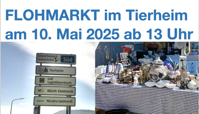 Flohmarkt im Tierheim | Foto: Tierschutzverein Hohenlohe