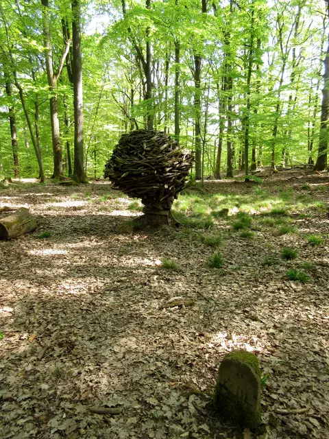 Eichel aus Eichenästen | Foto: WandernGabyErich