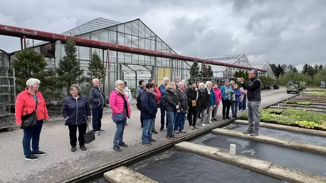 Die Cleebronner LandFrauen zu Besuch bei der Staudengärtnerei Häussermann | Foto: privat