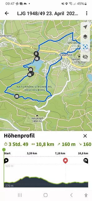 unsere Tour in der Übersicht | Foto: E. Rosendorf