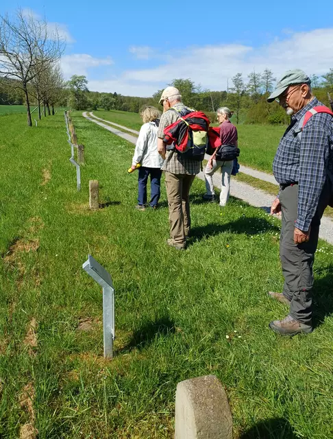 Grenzsteine mit Bezeichnungen | Foto: E. Rosendorf