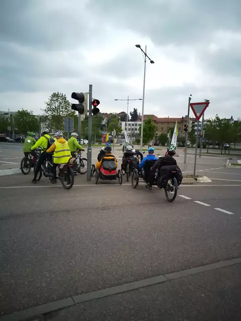 Wieviele Tandems passen auf eine Verkehrsinsel? | Foto: Martin Haug