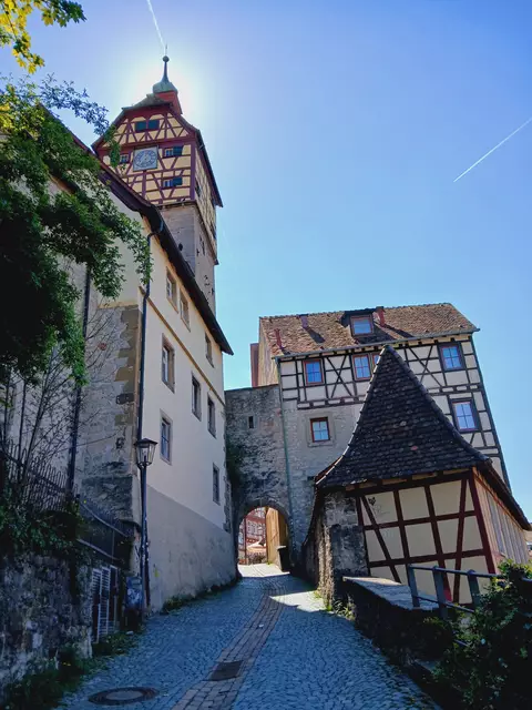 Durch das Tor am Josenturm sind wir in die Altstadt eingetreten.  | Foto: sigischlottke