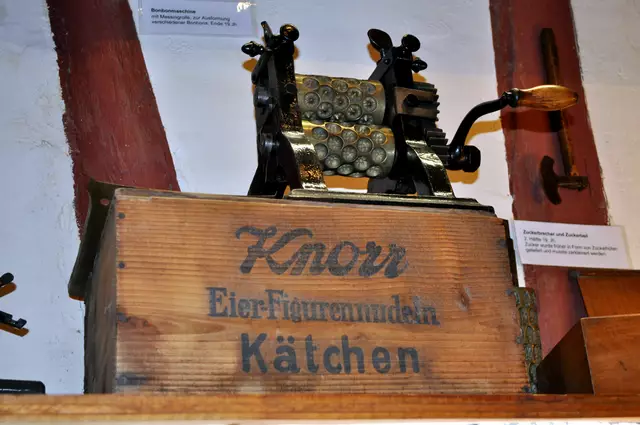 Deutsches Zuckerbäckermuseum. Das mir hier die Firma Knorr begegnet, hätte ich auch nicht erwartet. | Foto: Daniela Somers