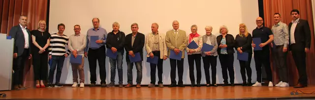 TSV langjährige Mitglieder | Foto: TSV Niedernhall