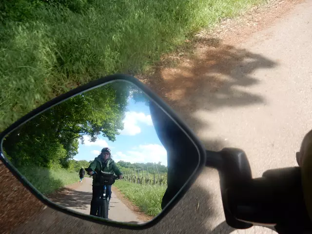 Der Blick nach hinten ist wichtig um keinen zu verlieren | Foto: E. Rosendorf