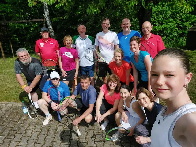 Teilnehmerfeld beim Schleifchenturnier des TC Oedheim | Foto: Sabine Steindorf