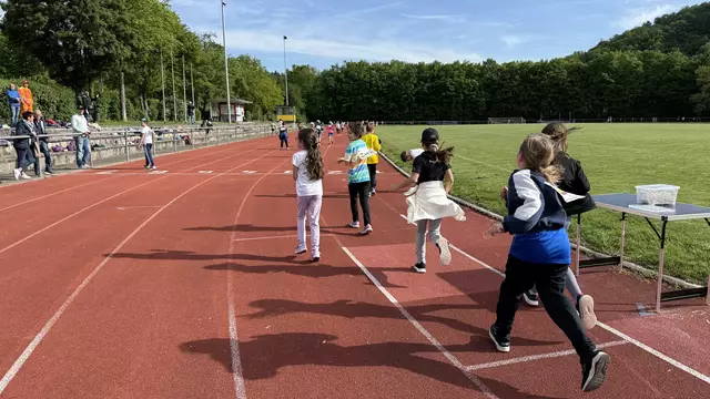Schulkinder der Stettenfelsschule starten richtig durch | Foto: Stettenfelsschule
