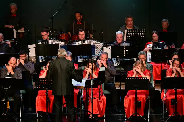 Das Mundharmonikaorchester Knittlingen | Foto: BrackSon