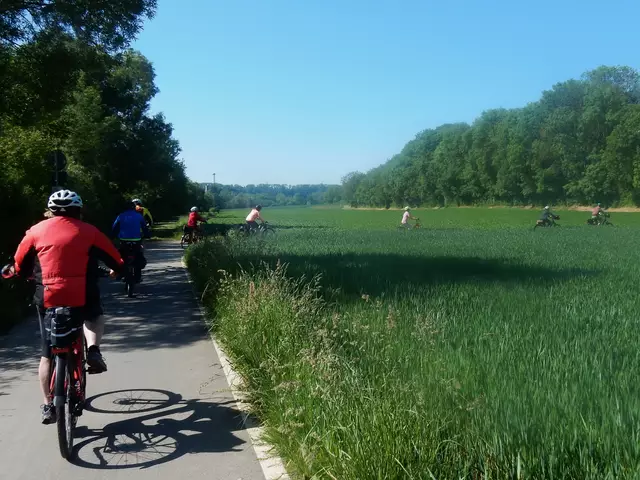 die Radlergruppe | Foto: E. Rosendorf