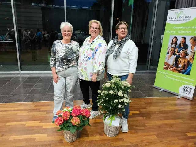 v.l. Elke Essig, Micheala Schmetzer, Regina Stuiber | Foto: KreisLandFrauenverband Heilbronn