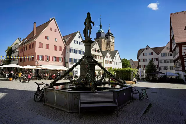 Marktbrunnen mit Marktplatz | Foto: Ulrich Seidel