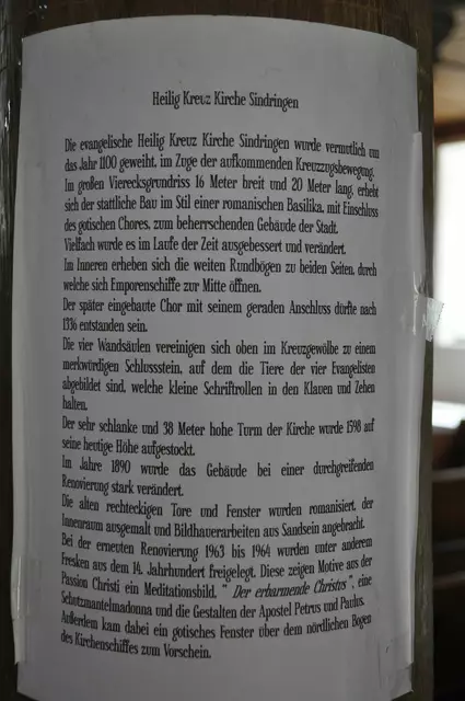 Hier kann man die Kirchengeschichte genau nachlesen. | Foto: Daniela Somers
