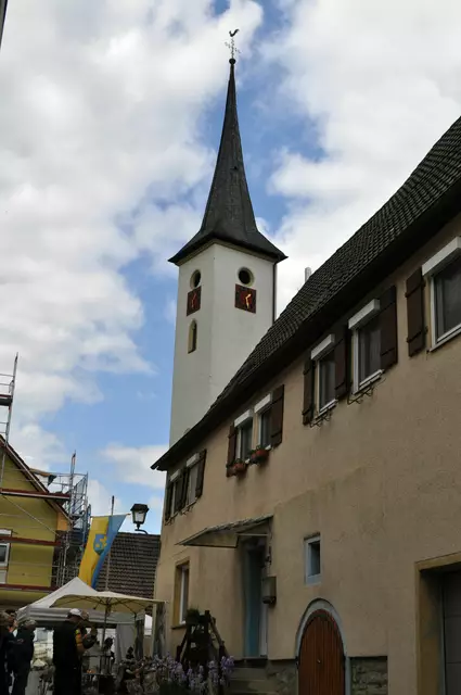 Kirchturm der Heilig-Kreuz-Kirche. | Foto: Daniela Somers