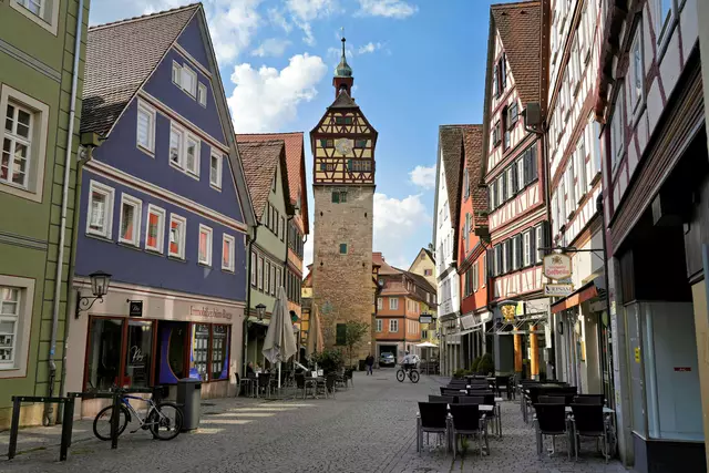 Gelbinger Gasse mit Josenturm | Foto: Ulrich Seidel
