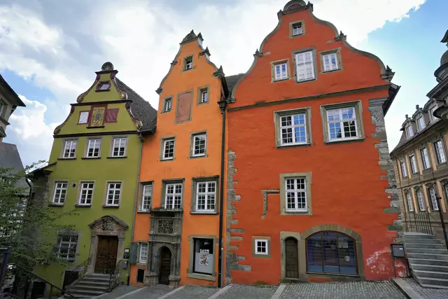 Bunter Häuser am Marktplatz | Foto: Ulrich Seidel