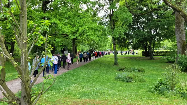 auf dem Weg zur letzten Station | Foto: Ingrid Wiedmaier