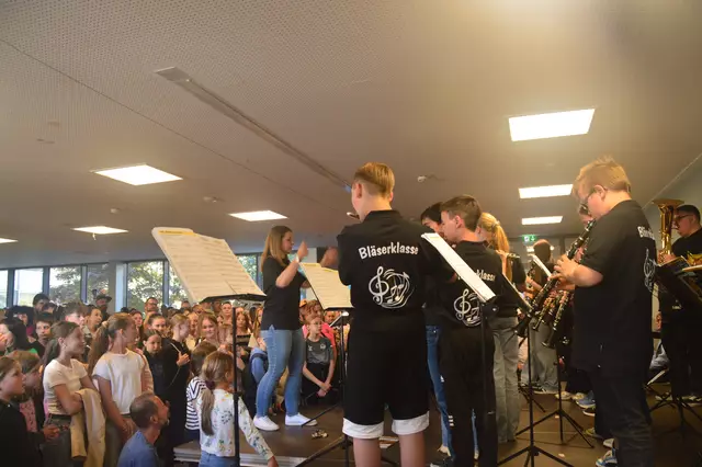 Projekttage: Bläserklasse | Foto: Georg-Wagner-Schule Künzelsau