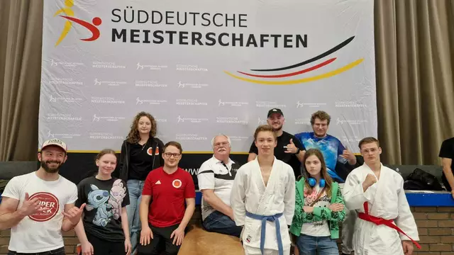 Das Lauffener Ju-Jutsu-Wettkampf-Team | Foto: Jonas Zimmer