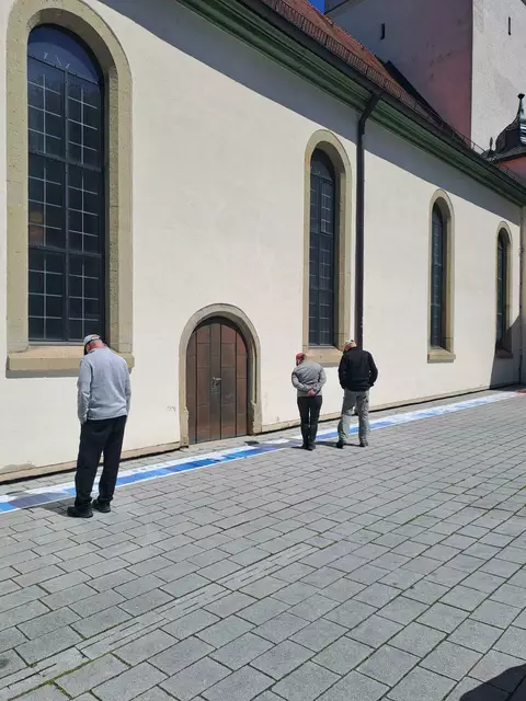 Klimazeitstrahl des Netzwerk Nachhaltigkeit Hohenlohe | Foto: Sarah Peters