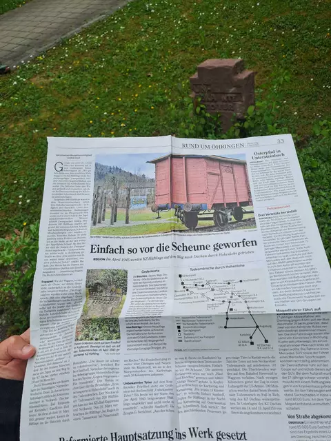 "Unbekannter Toter" auf dem Kupferzeller Friedhof | Foto: Sarah Peters