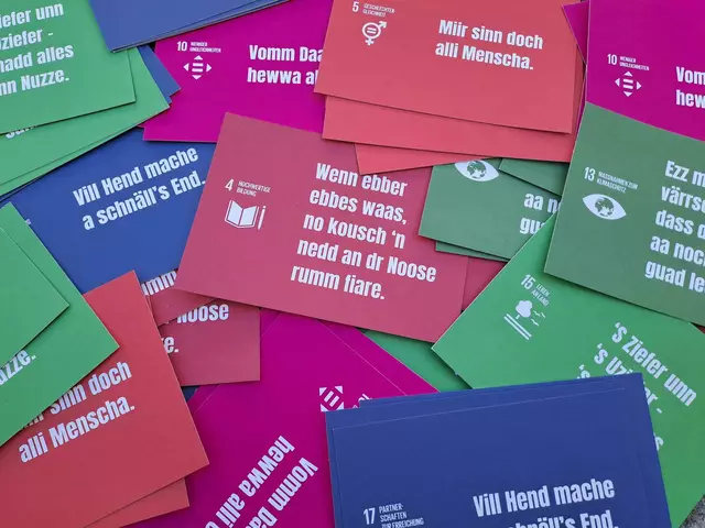 Nachhaltigkeitsziele auf Hohenlohisch | Foto: Sarah Peters