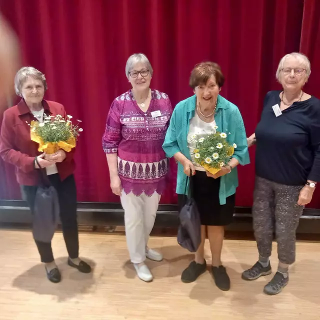 Brigitte Büschel und Irmgard Döttlich halten dem Kneipp-Verein seit 50 Jahren die Treue- und haben so ein hohes Alter erreicht. | Foto: Foto privat