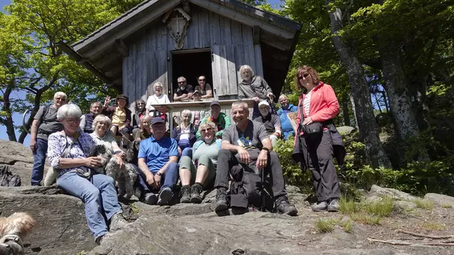 Herrliche Rast an der kleinen Thomashütte | Foto: Lothar Winkler 