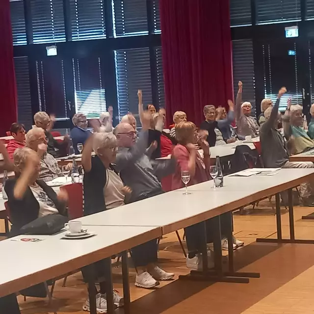 Und immer haben die Kneippianer einstimmig abgestimmt bei den Wahlen.  | Foto: Foto privat