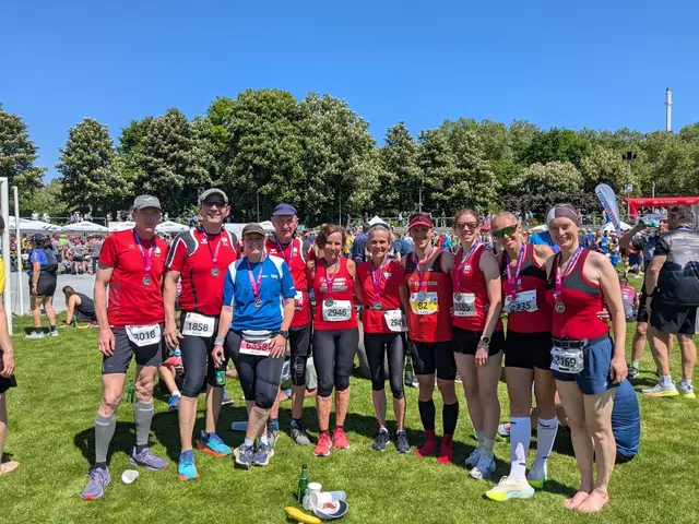 Noch mehr strahlende Läufer vom TSV Talheim | Foto: privat