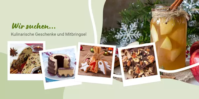 Ab sofort darf weihnatlich gebacken werden: Die Heilbronner Stimme sucht kulinarische Geschenke und Mitbringsel. | Foto: HSt-Grafik, Fotos: Tinichan, Cara-Foto, Floydine/stock.adobe.com, victoria p., Alexandra Schuh/stock.adobe.com, KI-generiert