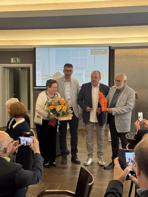 Von links Ute Dörner, Michael Kuhn, Herbert Burkhardt und Heiner Dörner  | Foto: Freie Wähler 