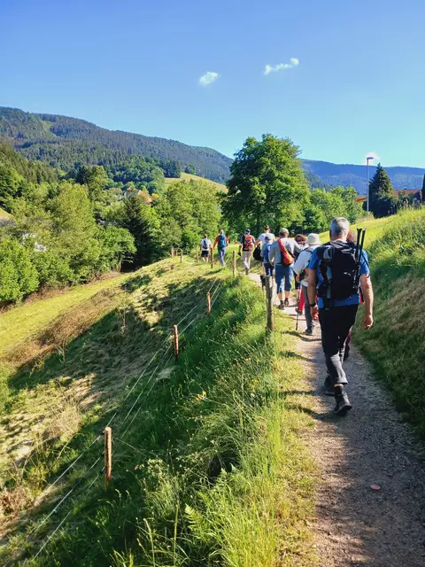 Los geht's in Simonswald auf dem Mühlenwanderweg.  | Foto: sigischlottke