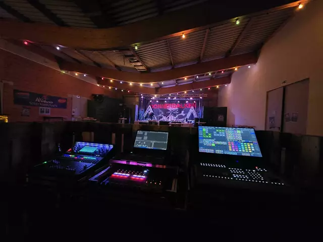 Blick hinter die Kulissen beim Stettener Rockbesen. | Foto: Eigenes Foto.