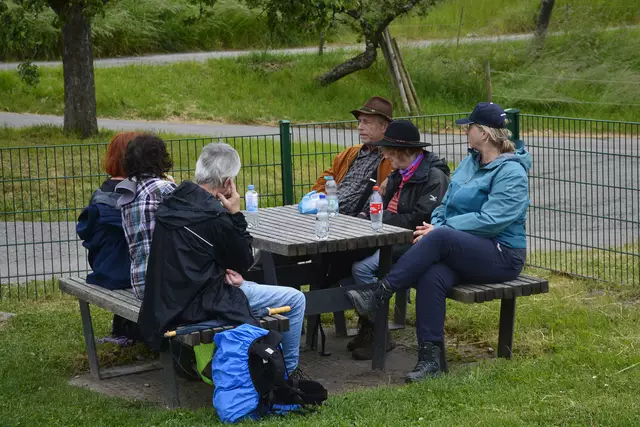 Endlich mal sitzen. | Foto: Michael Harmsen
