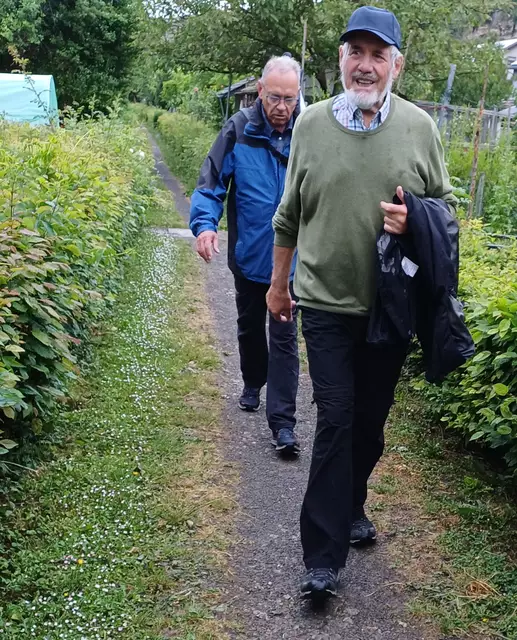 Wege durch die Kleingärten | Foto: E. Rosendorf