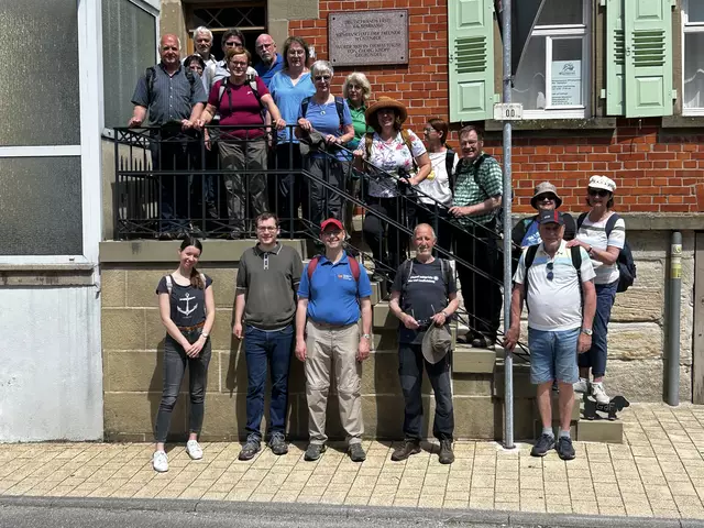 Vor dem Bausparmuseum in Wüstenrot | Foto: Foto privat