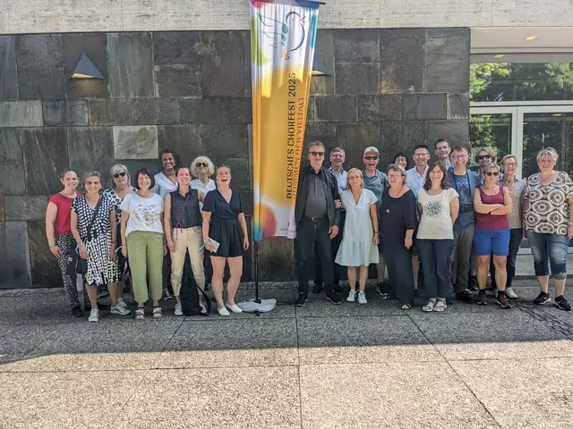 Das Chorteam 2000 verbrachte ein tolles Wochenende beim Deutschen Chorfest in Nürnberg. | Foto: Stefanie Pfäffle
