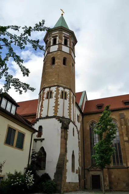 Der Turm vom Deutschordensmünster St. Peter und Paul im Deutschhof. | Foto: Daniela Somers