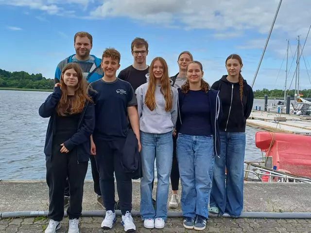 Für den Tauchclub Heilbronn: Patrick Bauer, Tobias Fabriz, Beeke Alea Phillipp,  Sina Rettig, Elias Korb, Esther-Sophie Seidel, Angelina Schwarzer, Elisa Hölzer | Foto: Tauchclub Heilbronn e. V.