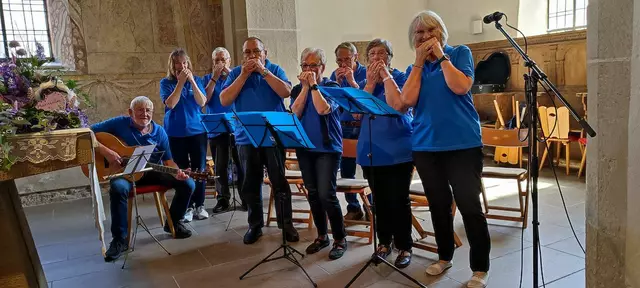 Auftritt am 30.05. während des Gottesdienstes | Foto: Monika Ebertz