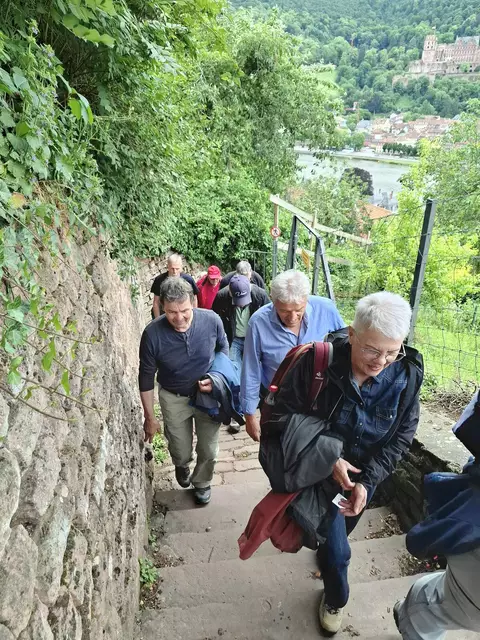 Aufstieg auf den Philosophenweg | Foto: Gerhard Wolf