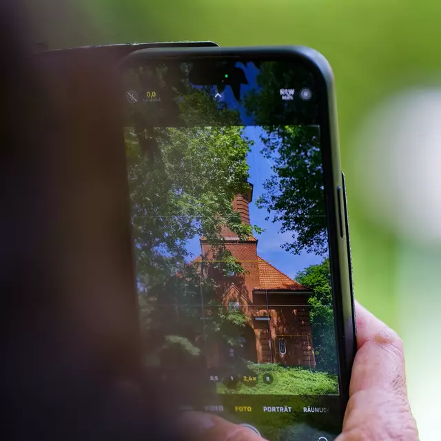 Da hab ich mir mal Heides Objektiv ausgeliehen 😊 | Foto: WKY