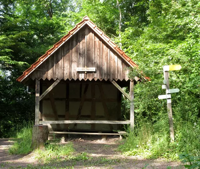 Stirners Jagdhütte, Stirner war Jagdpächter wo Peter Schanz Jagdaufseher war. | Foto: WandernGabyErich