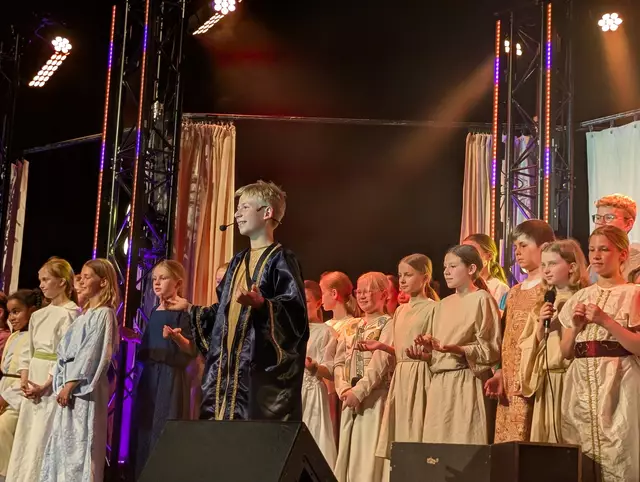 Das WDL-Kindermusical "Saulus - Vom Jäger zum Gejagten!" im Bürgerzentrum Brackenheim mit über 60 Kindern fand große Begeisterung bei den Besuchern. | Foto: Judith Kubitscheck